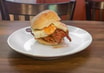 Sausage, Bacon and Fried Egg Roll