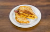 Bacon Sausage Egg and Cheese Toastie