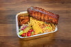 Smoked Full Rack of BBQ Pork Ribs Box